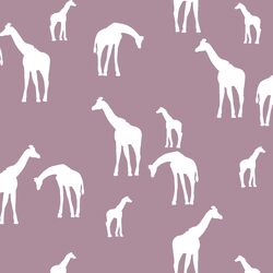 Giraffe Silhouette in Celestial