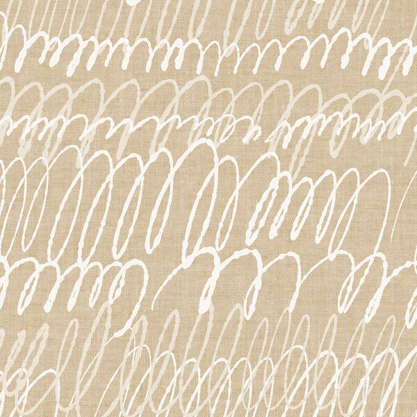 Large Squiggle in Tan