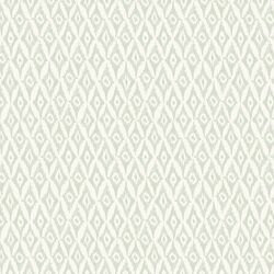 Ikat Diamonds in Cloud on Cream