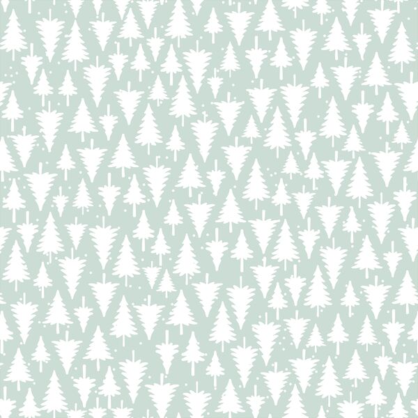 Christmas Trees in Mint