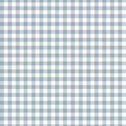 Little Spring Gingham in Slate Blue