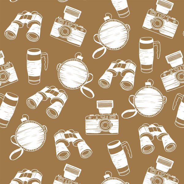 Camping Gear in Ochre