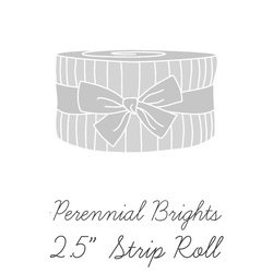 Perennial 2.5" Strip Roll in Brights