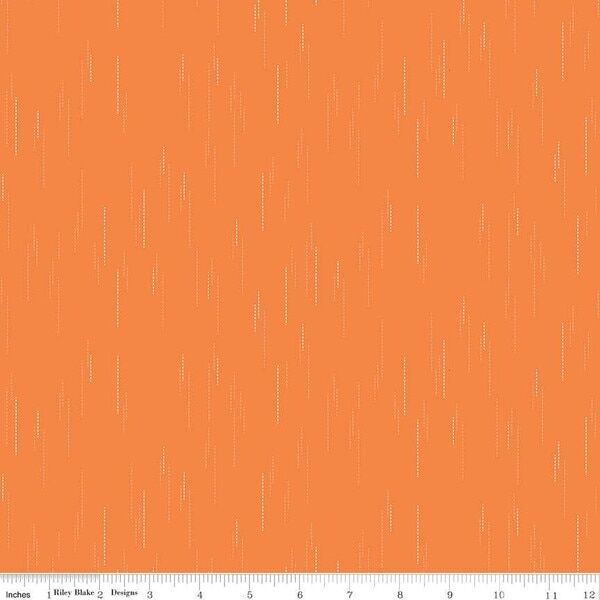 Raindrops in Orange