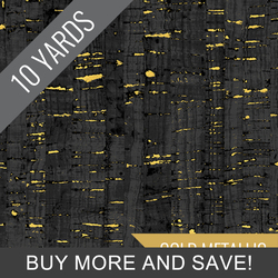 Uncorked in Black Metallic - 10 Yard Bolt