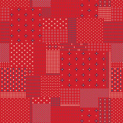 Vintage Bandana in Red