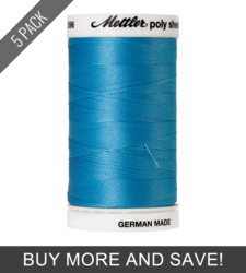 Crystal Blue (2596-3910) - Poly Sheen - 875 Yards (5 Pack)