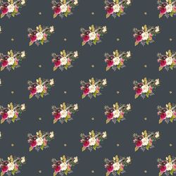 Small Woodland Bouquet in Steel Grey
