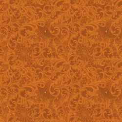 Scrolls in Dark Pumpkin