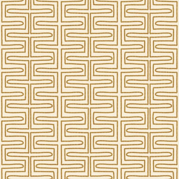Pathway in Mustard on Light Cream