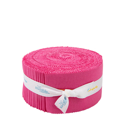 Confetti Cotton 2.5" Strip Roll in Riley Hot Pink