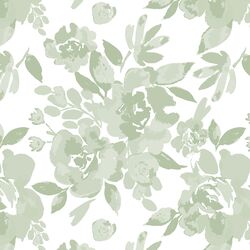 Royal Garden in Pastel Sage
