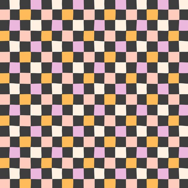 Sweet Checks in Moonlit Pastel
