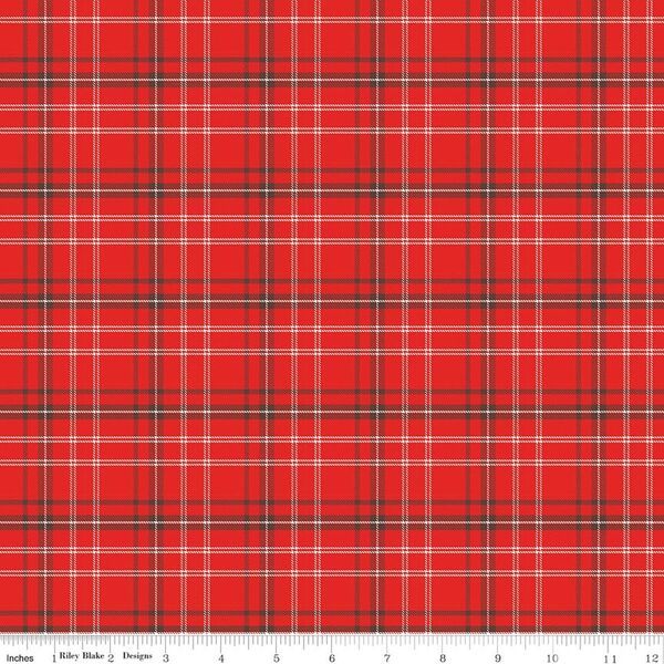 Plaid in Red