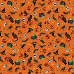 Halloween Toss in Orange