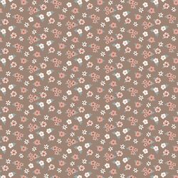 Mini Floral in Hazelnut