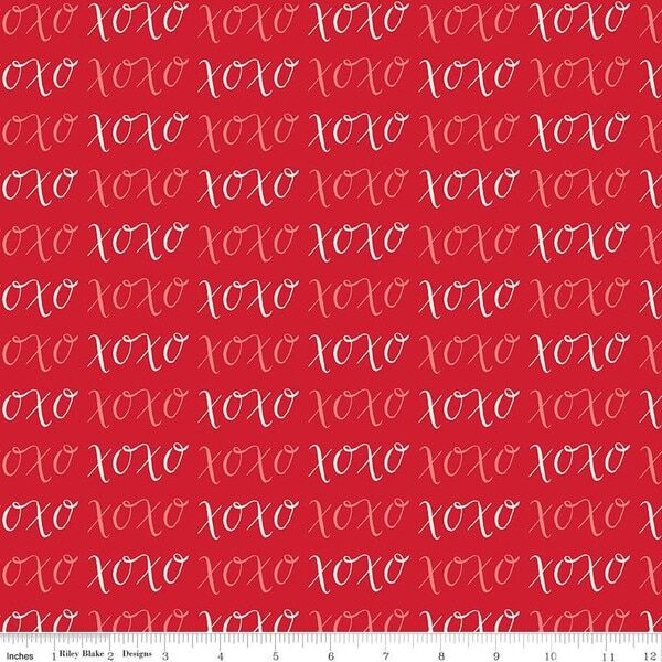 XOXO in Red