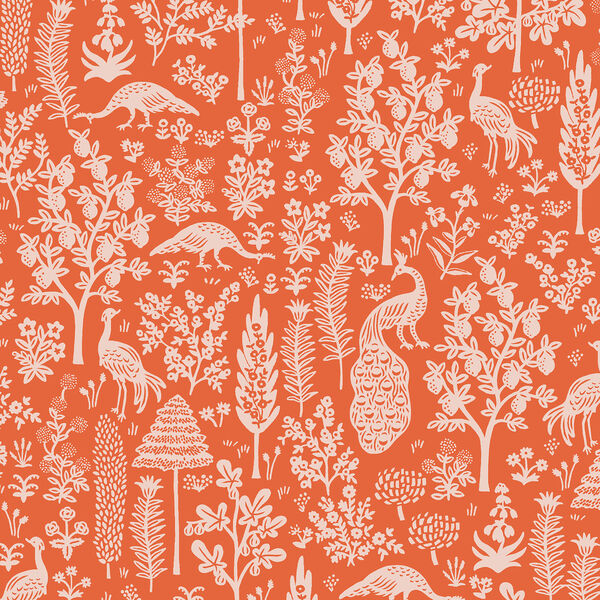 Menagerie Silhouette in Orange