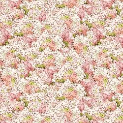 Packed Hydrangeas in Coral Pink