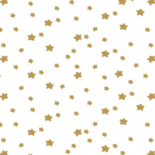 Star Light in Marigold on White