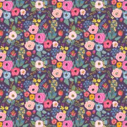 Little In The Garden in Aubergine