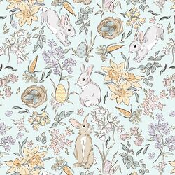Blooming Burrow in Blue
