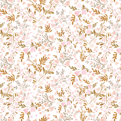 Little Heart Floral in Blushing