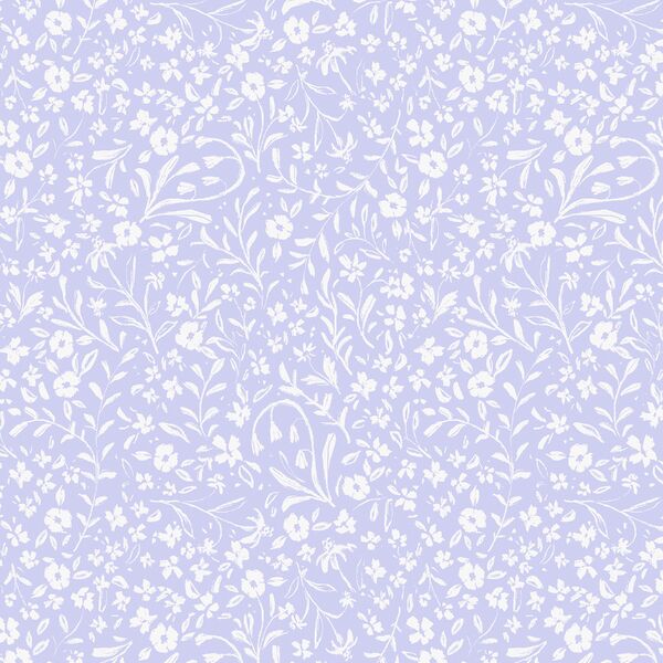 Spring Calico in Powder Blue