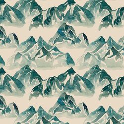 Mountain Range in Wild