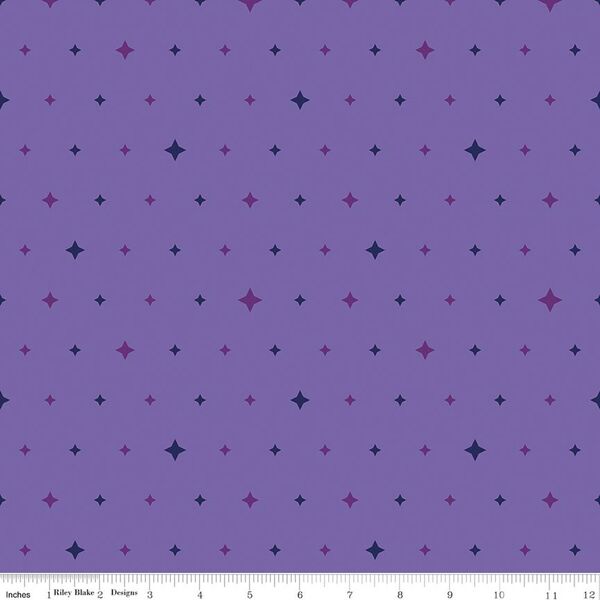 Twinkle Stars in Purple