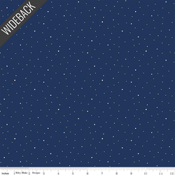 Dapple Dot Wideback in Navy