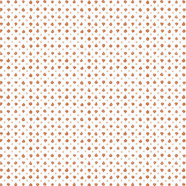 Skull Dot in Pumpkin