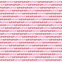 XOXO Stripe in Heartthrob