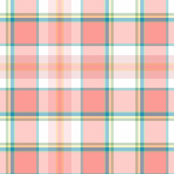 Spring Plaid in Garden