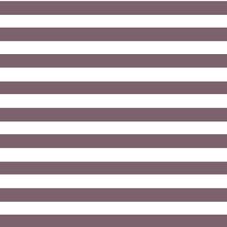 Horizontal Candy Stripe in Mulberry