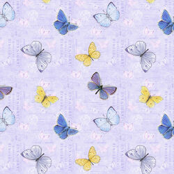 Butterflies in Light Purple