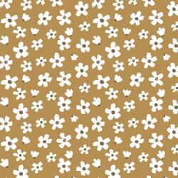 Large Daisy Garden in Toffee