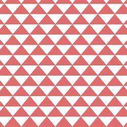 Triangle Mosaic in Poppy