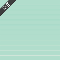 Striped Sleek Knit in Mint
