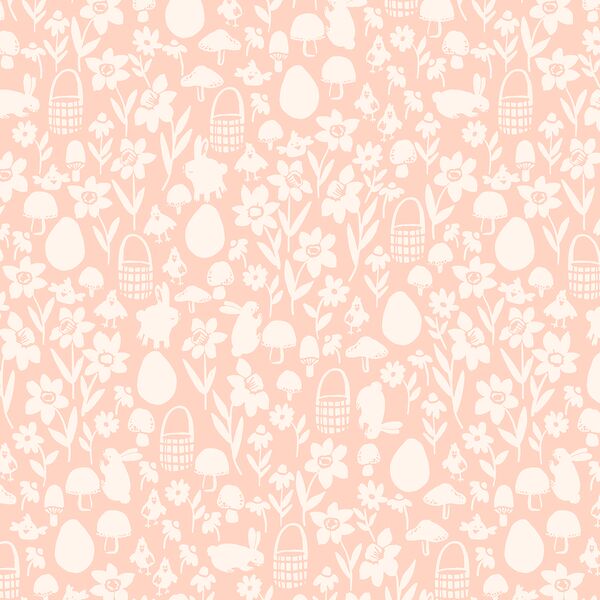 Easter Garden in Peachy Pink
