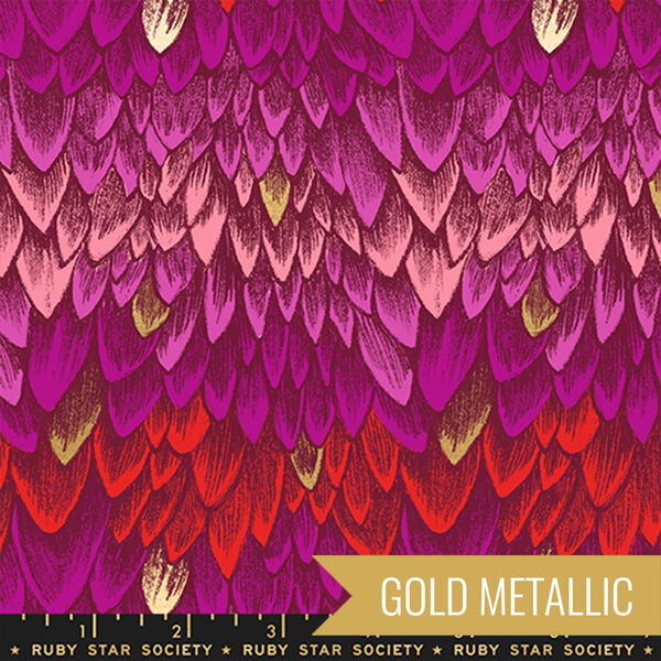 Scales in Rose Metallic