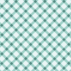 Springy Plaid in Teal