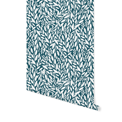 Vines in Atlantic Blue