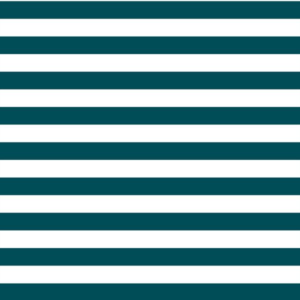 Horizontal Candy Stripe in Juniper