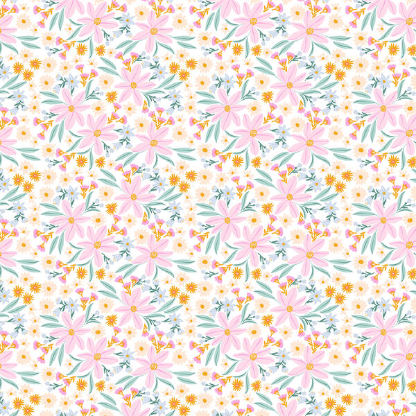 Small Laguna Floral in Pastel