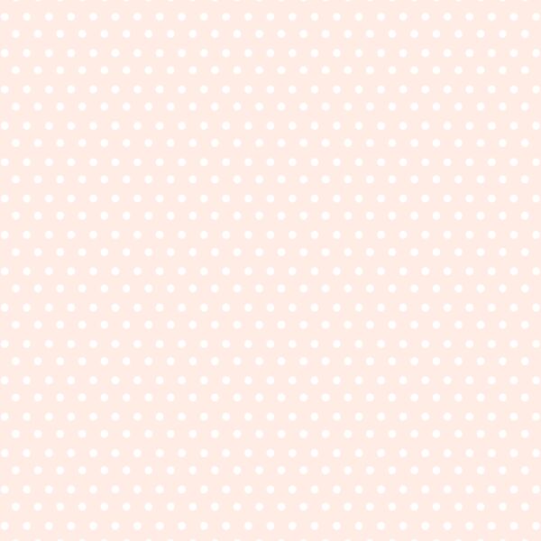 Polka Dots in Pale Peach