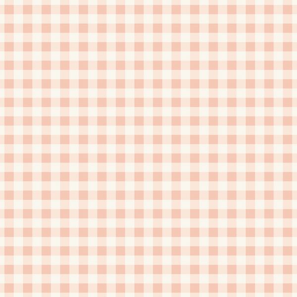 Gingham in Petal