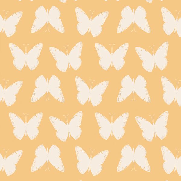 Summer Butterflies in Sunny Yellow