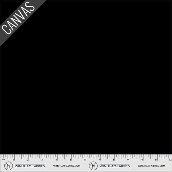 Solid Canvas in Black