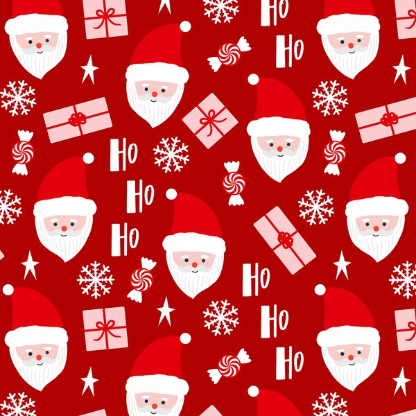 Jolly Santa in Red Velvet